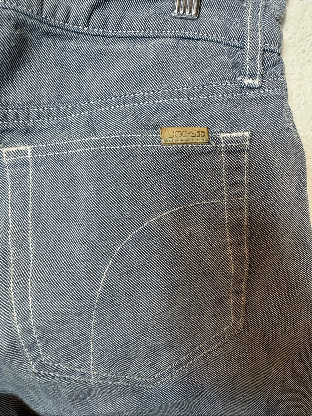 Joe's Jeans Daire Light Blue Denim Shorts Pinstripe 100% Cotton Casual Men’s 29